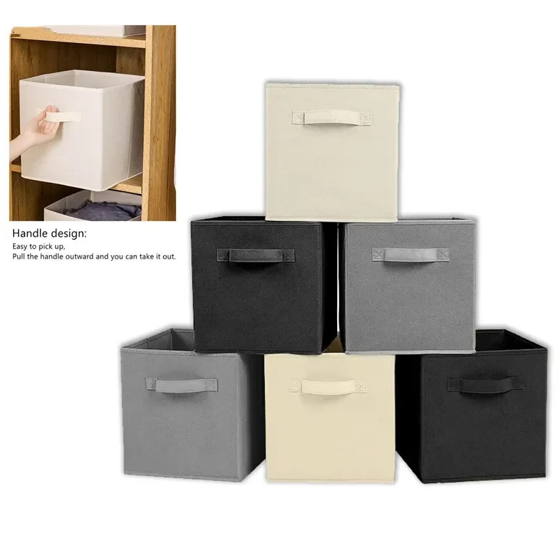Kids Toys Drawers - Cube Non Woven Fabric Storage Bin