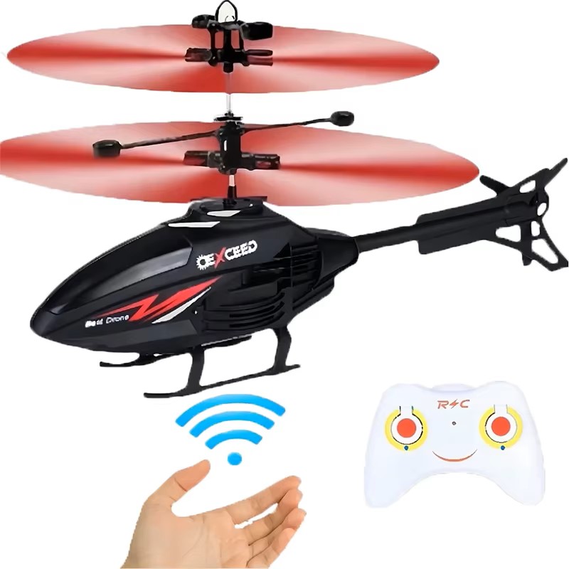 Kids' Toys Channel - 2 Channel Gesture Control Suspension Helicopter