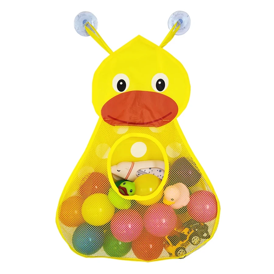 Kids Toys Basket - Duck Frog Baby Bath Toy Storage