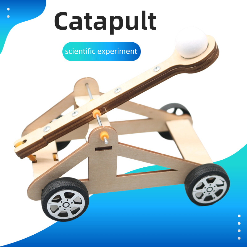 Catapult Launcher Toy - DIY Catapult Toy DIY Science Experiment