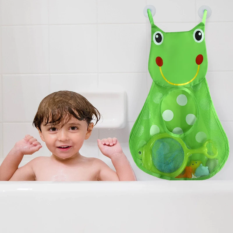 Kids Toys Basket - Baby Bathroom Mesh Bag Cartoon Animal
