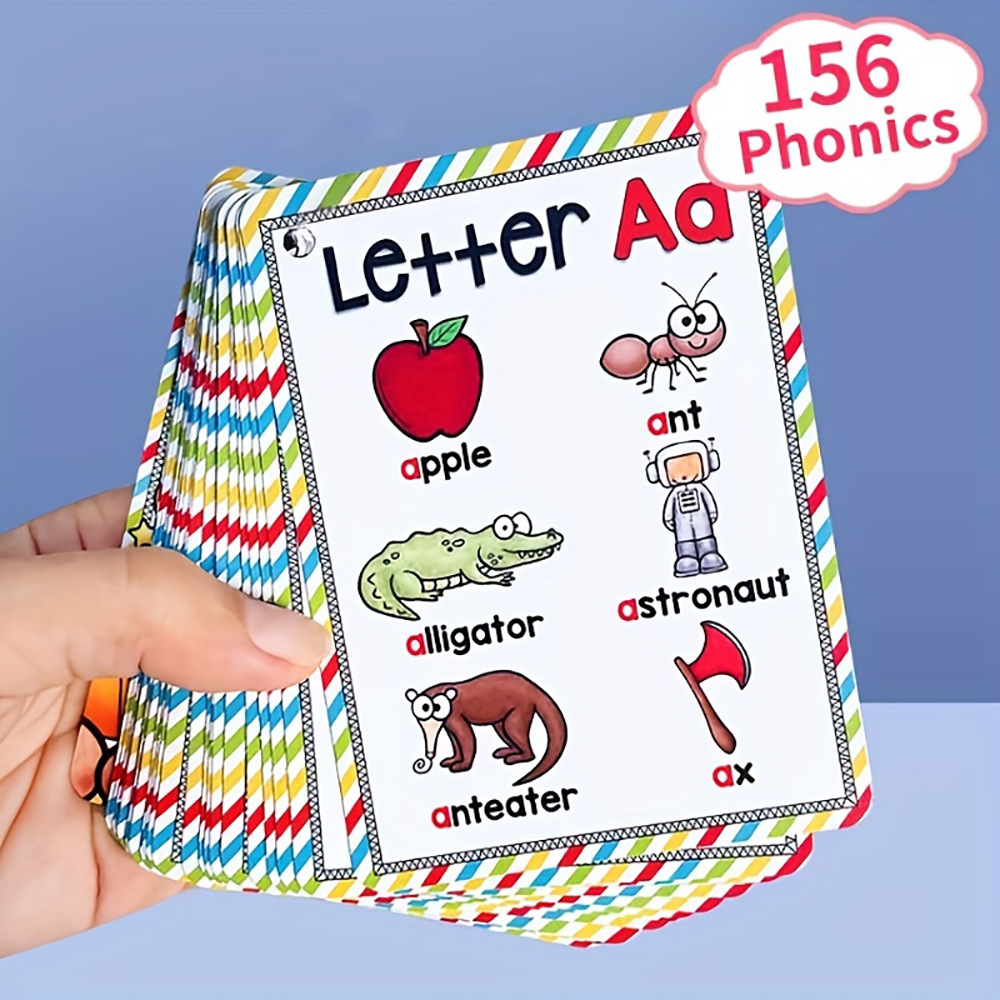Educational Flash Card - Bview Art English 26 Letters Alphabet