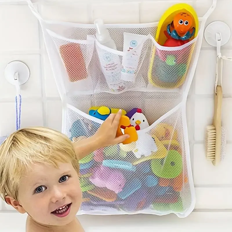 Kids Toys Basket - Home Organizer Kids Tidy Storage Suction