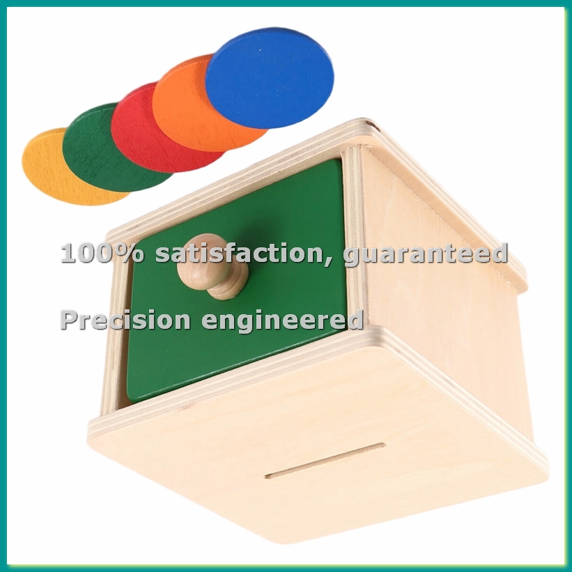 Kids Toys Drawers - Kids Wooden Coin Box Drawer Game