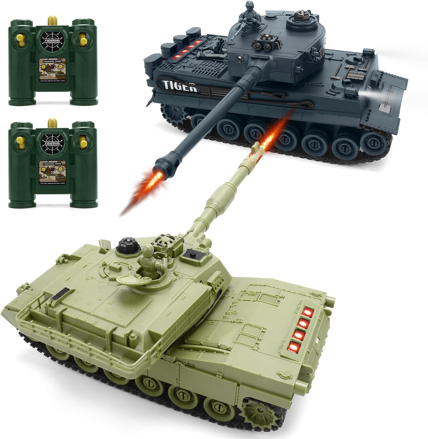 Kids' Toys Channel - 1/28 Scale Remote Control Battle Tank