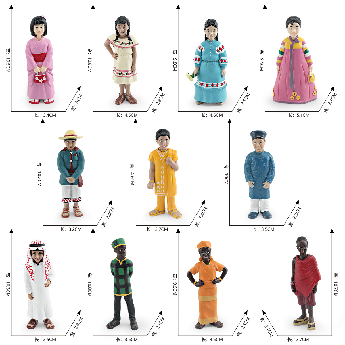 Kids Toys Little People - Kids Action Figure Boys Girls Baby