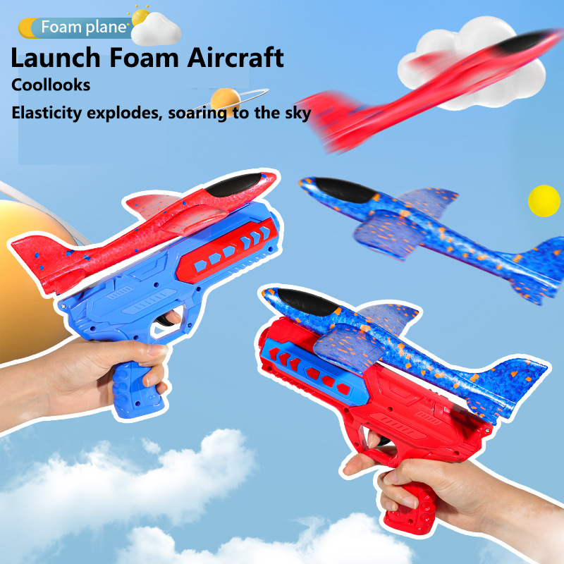 Catapult Launcher Toy - EVA Foam Catapult Aircraft Launcher Toy