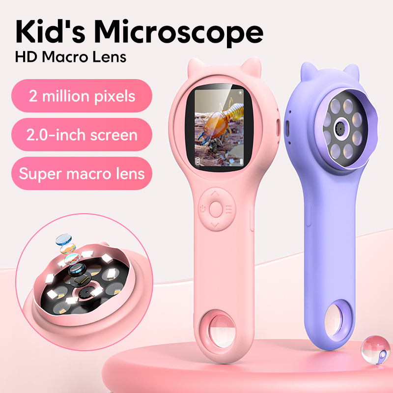 Kids Toys Under 200 - Kids Optical Microscope 200 Megapixels With