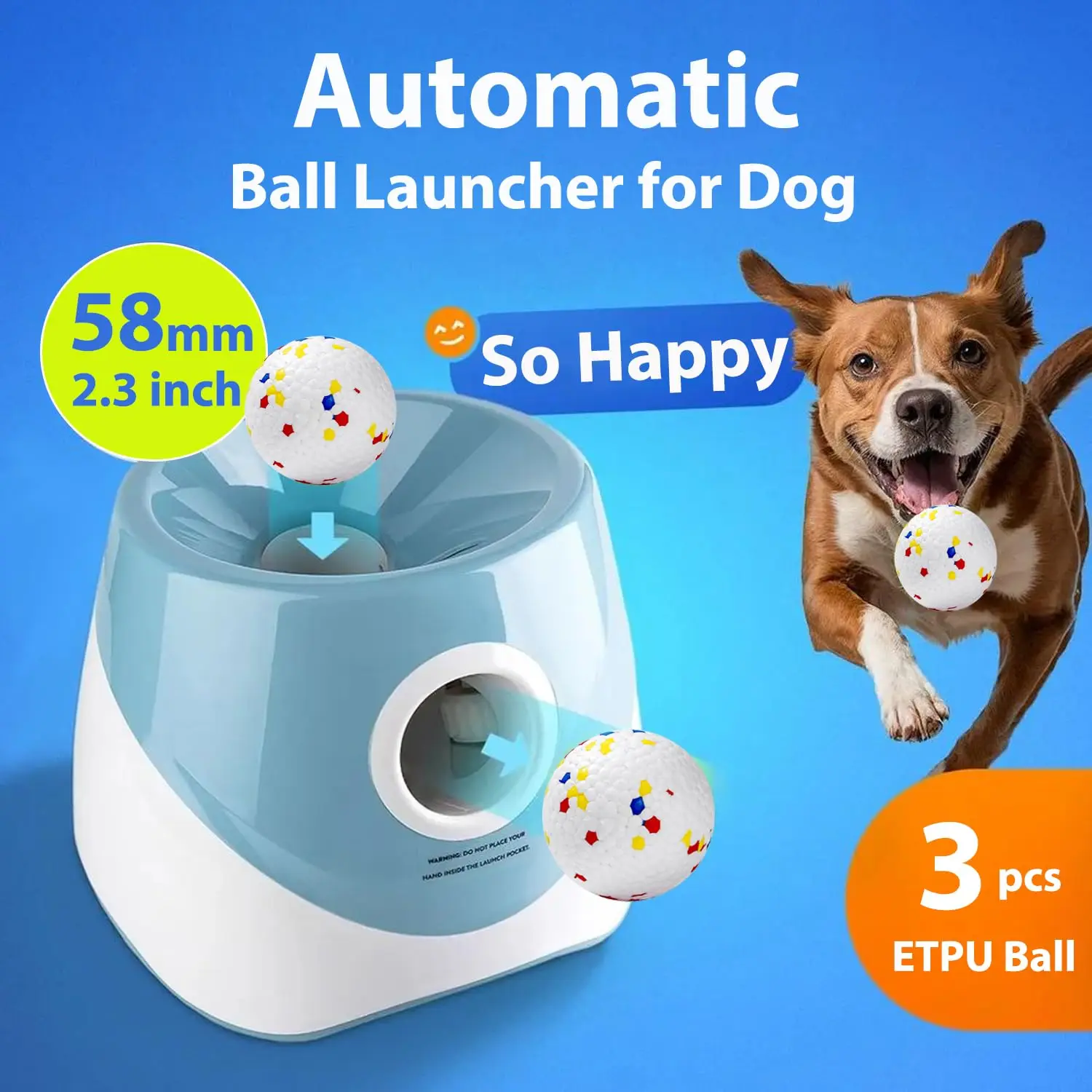 Dog Tennis Ball Launcher Dogs  - Catapult Launcher Toy 评论和价格