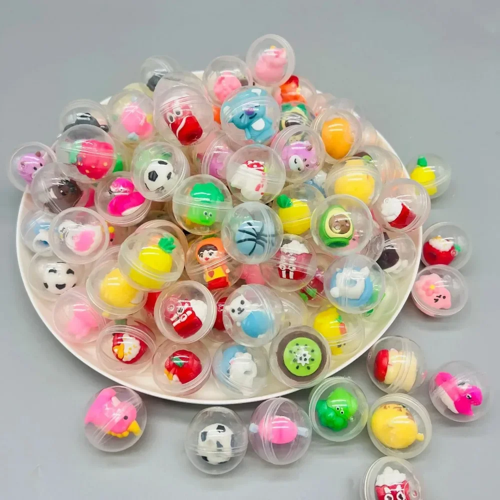 30 Pcs 32mm Transparent Eggshe - Kids Toys Bag 评论和价格