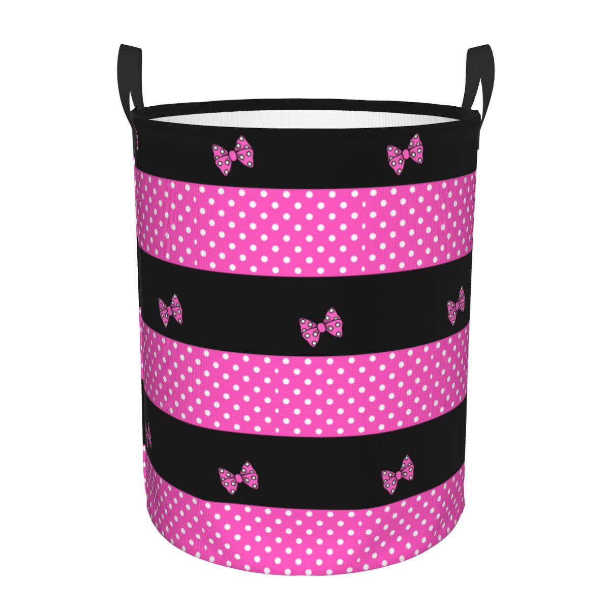 Custom Pink Minnie Polkadots L - Kids Toys Basket 评论和价格