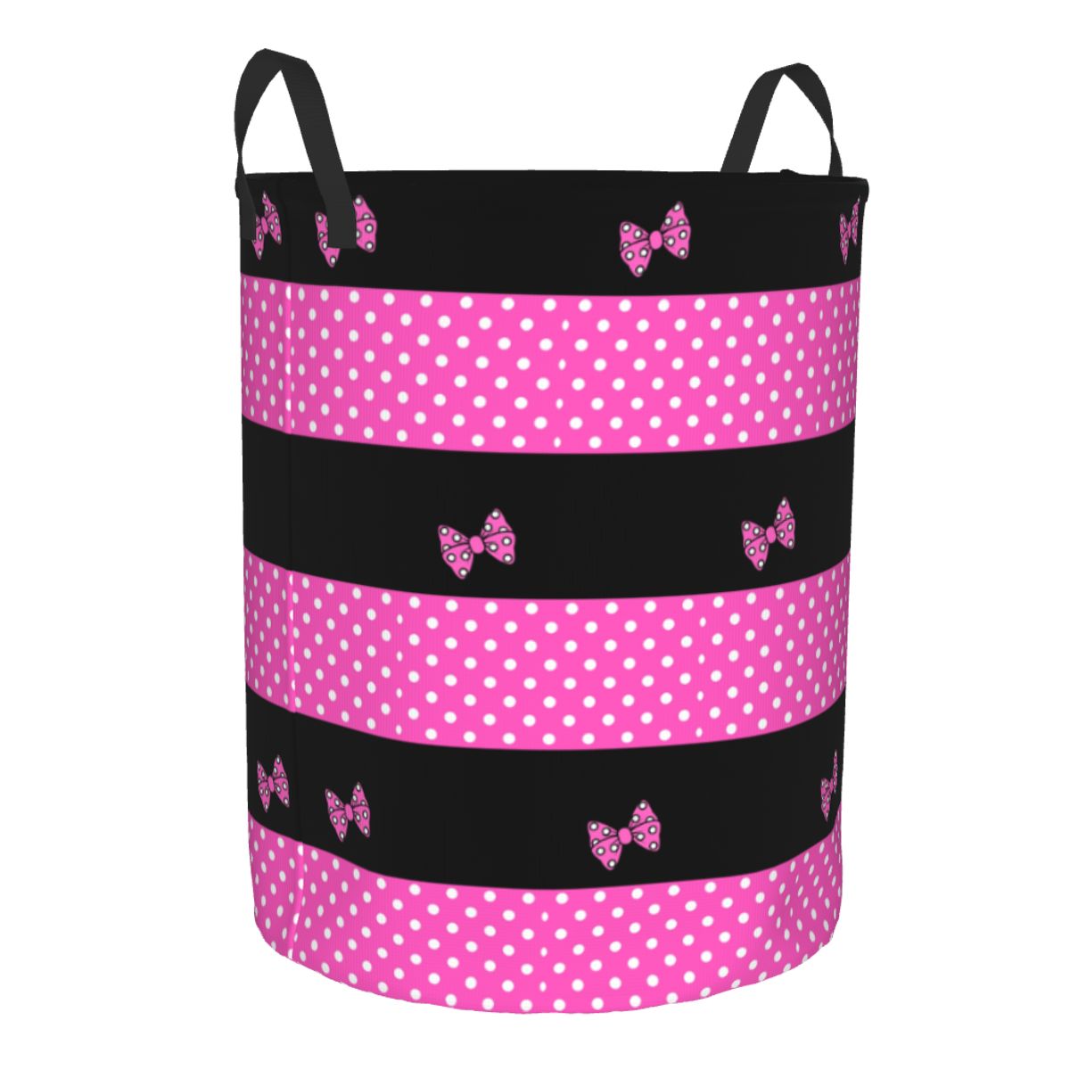 Custom Pink Minnie Polkadots L - Kids Toys Basket 评论和价格