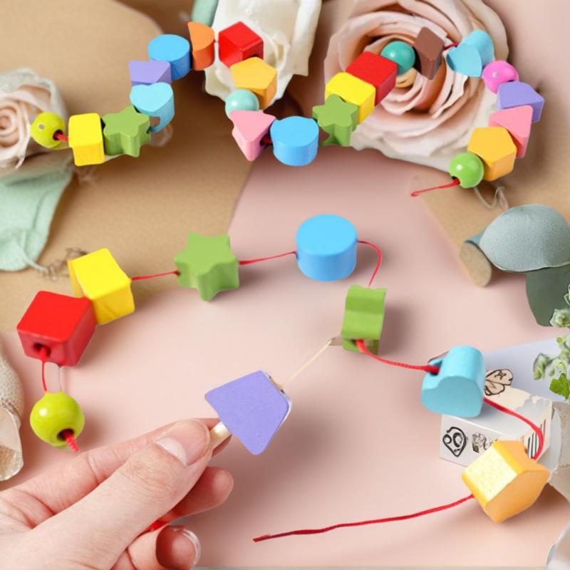 Early Learning Montessori Toys - Wooden Blocks Stacking 评论和价格