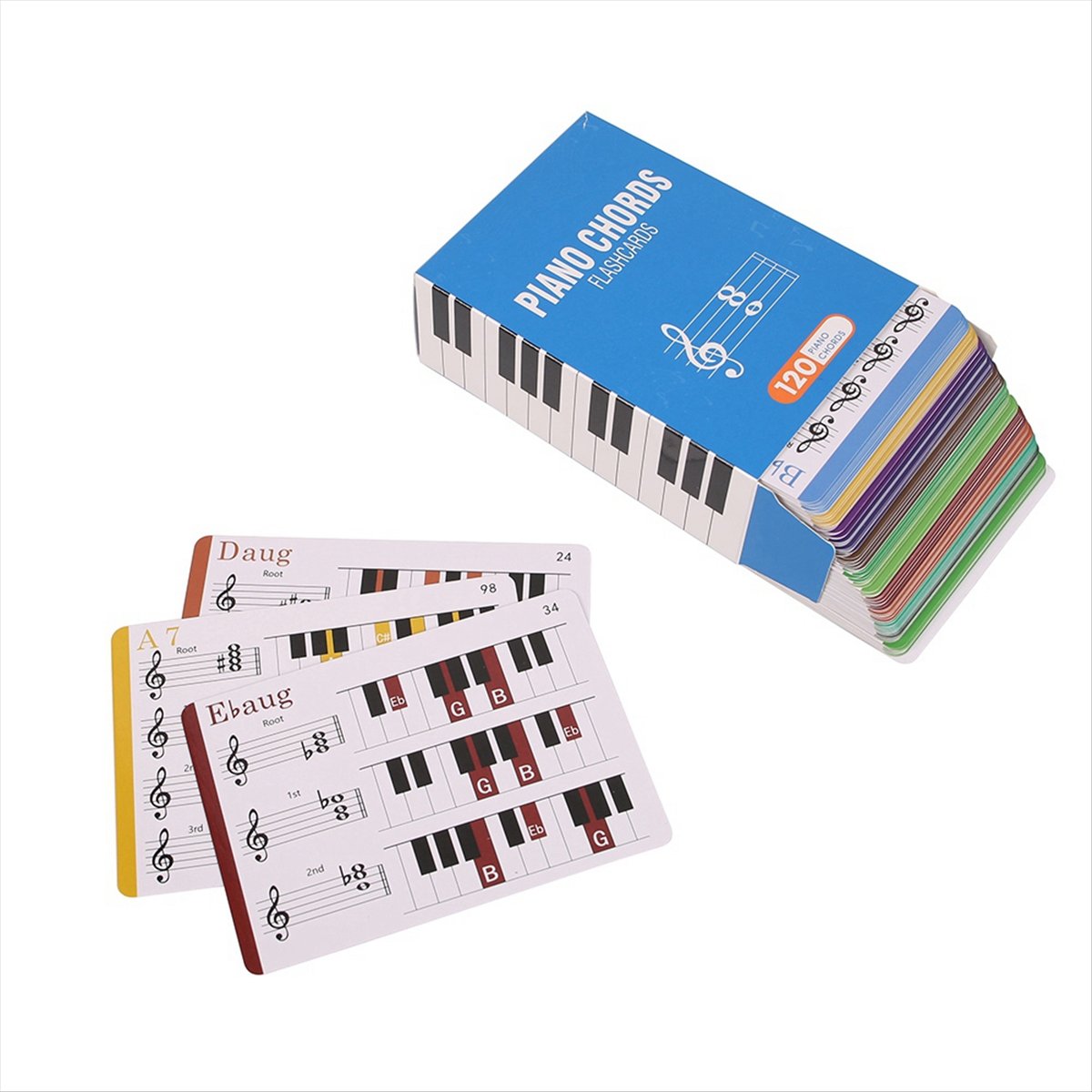 ABST Piano Chord Piano Chords  - Educational Flash Card 评论和价格