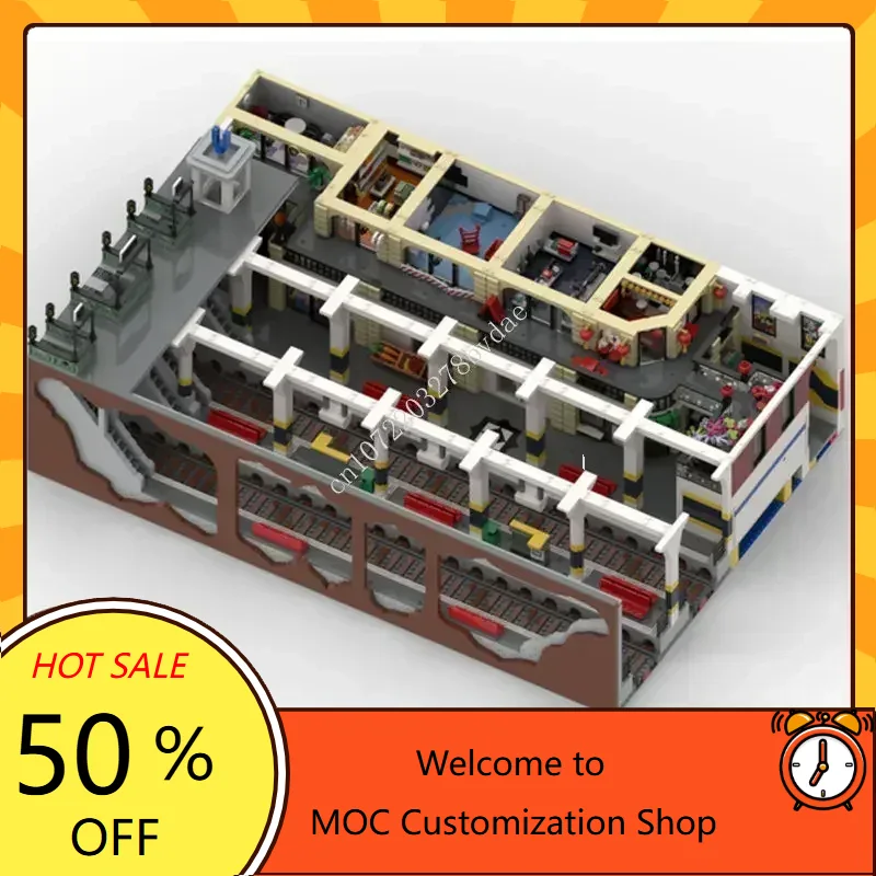 11937PCS Subway Station And Ma - Kids Toys Mall 评论和价格