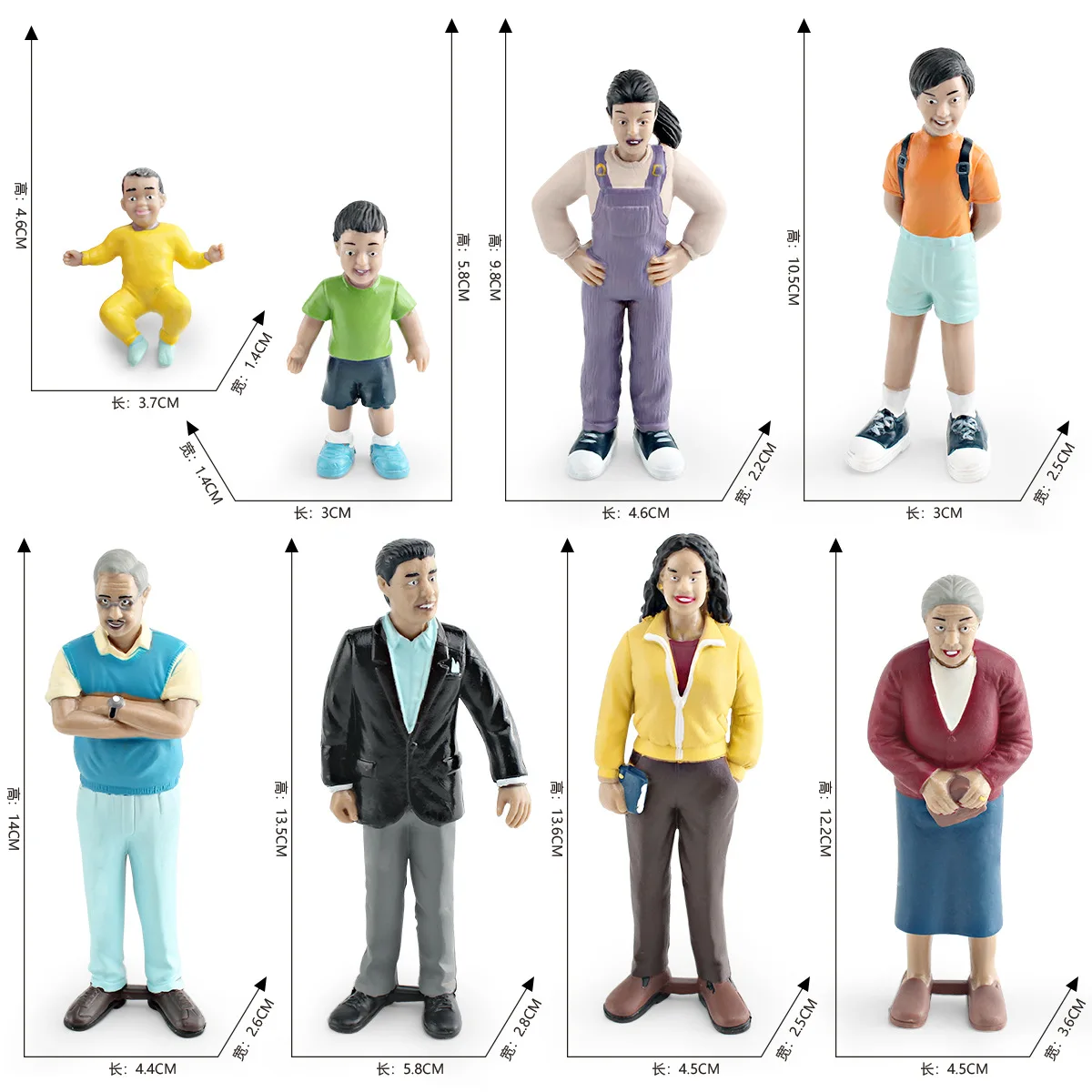 Miniature Figures Little Peopl - Kids Toys Little People 评论和价格