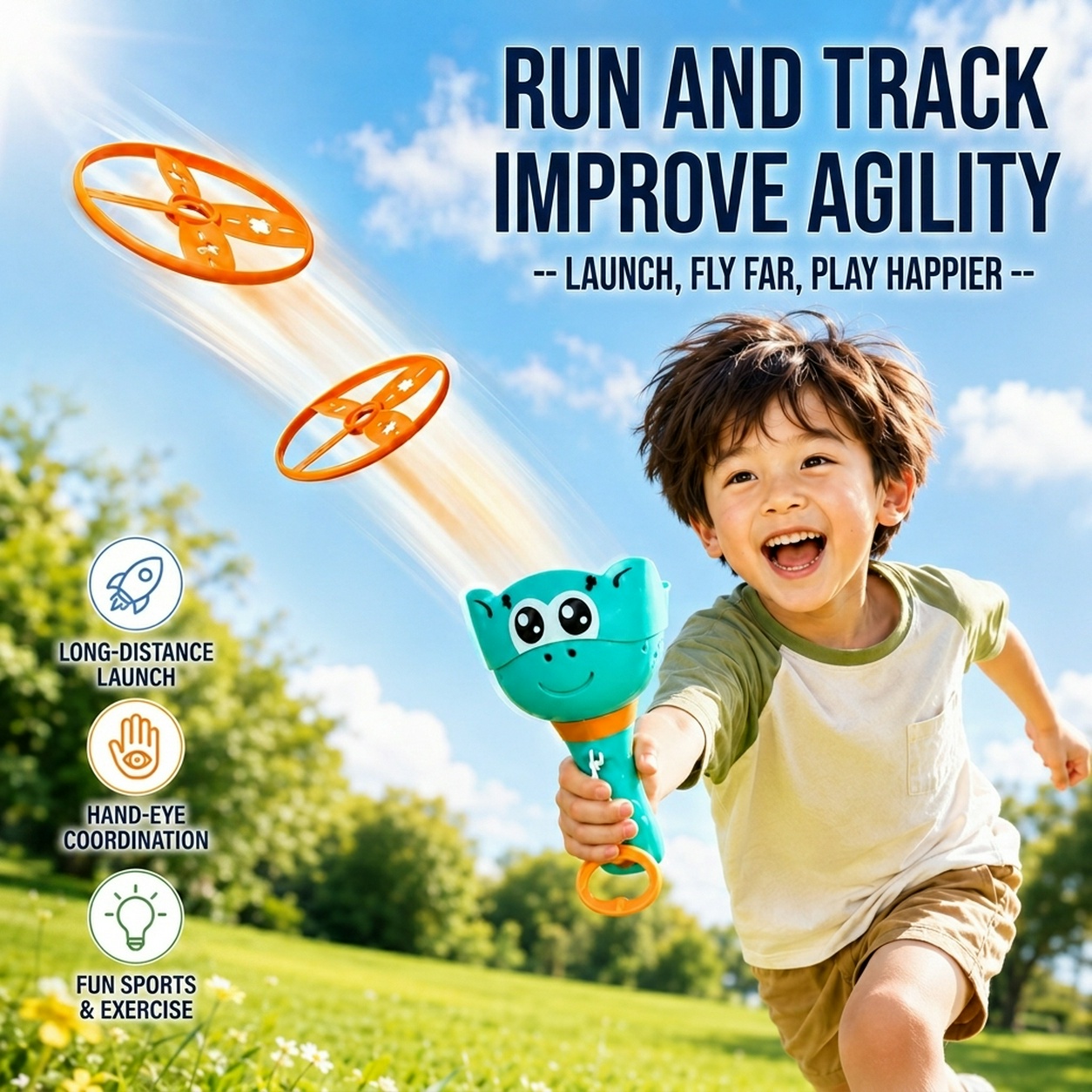 Mquduo Flying Disc Catapult La - Catapult Launcher Toy 评论和价格