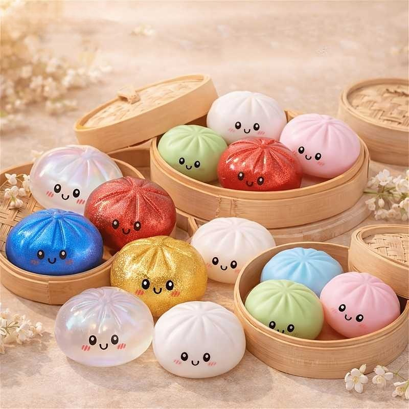 Glitter Dumpling Squishy Toy J - Kids Toys Basket 评论和价格