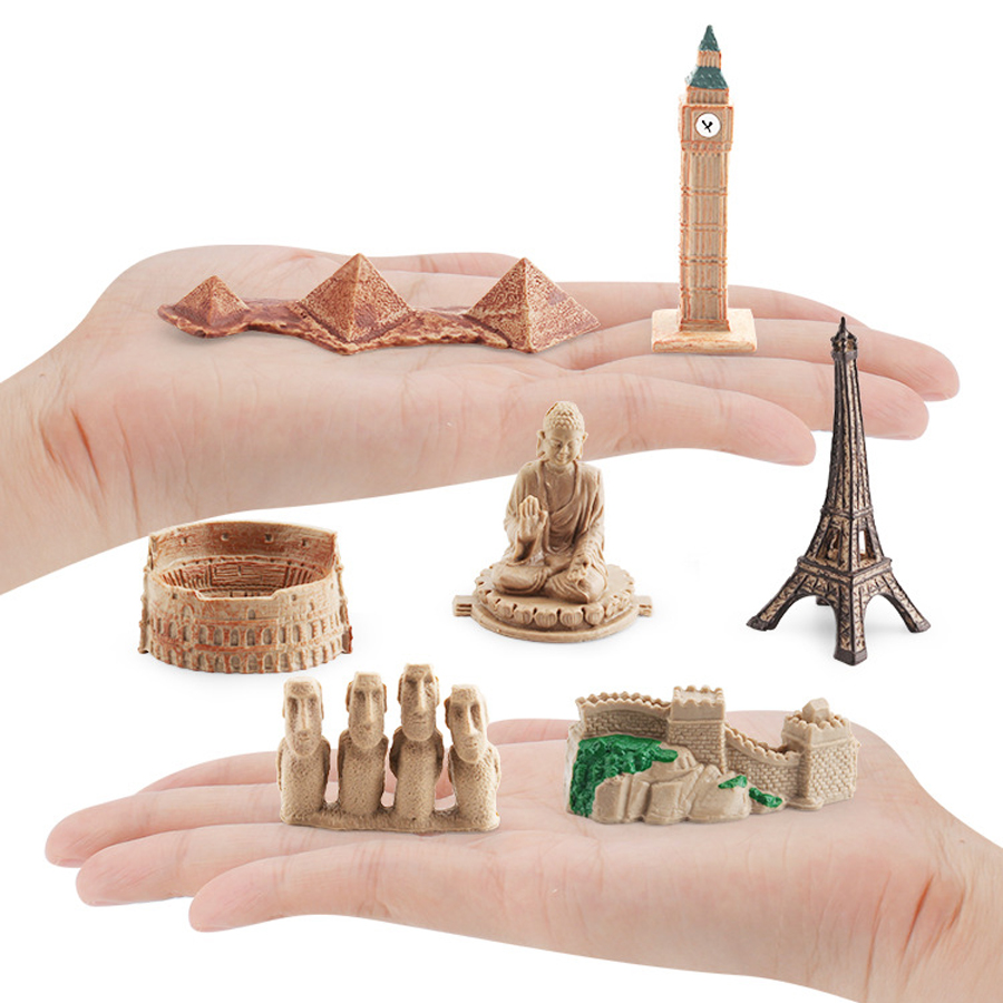 Mini Figurine Landmark Buildin - Kids Toys Under 200 评论和价格