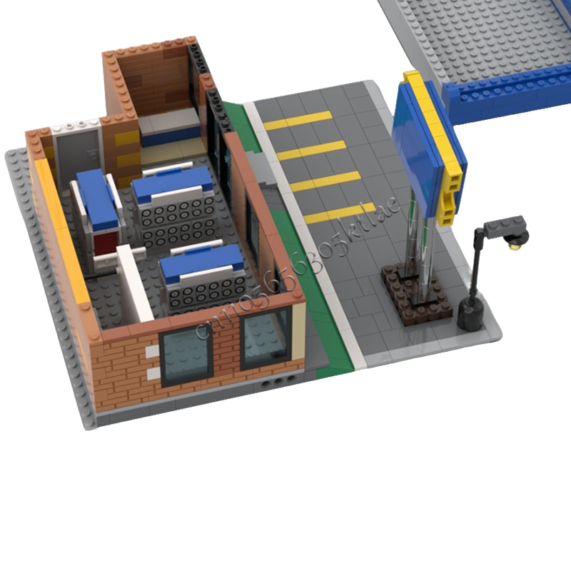 717PCS MOC City Street Views M - Kids Toys Rental 评论和价格