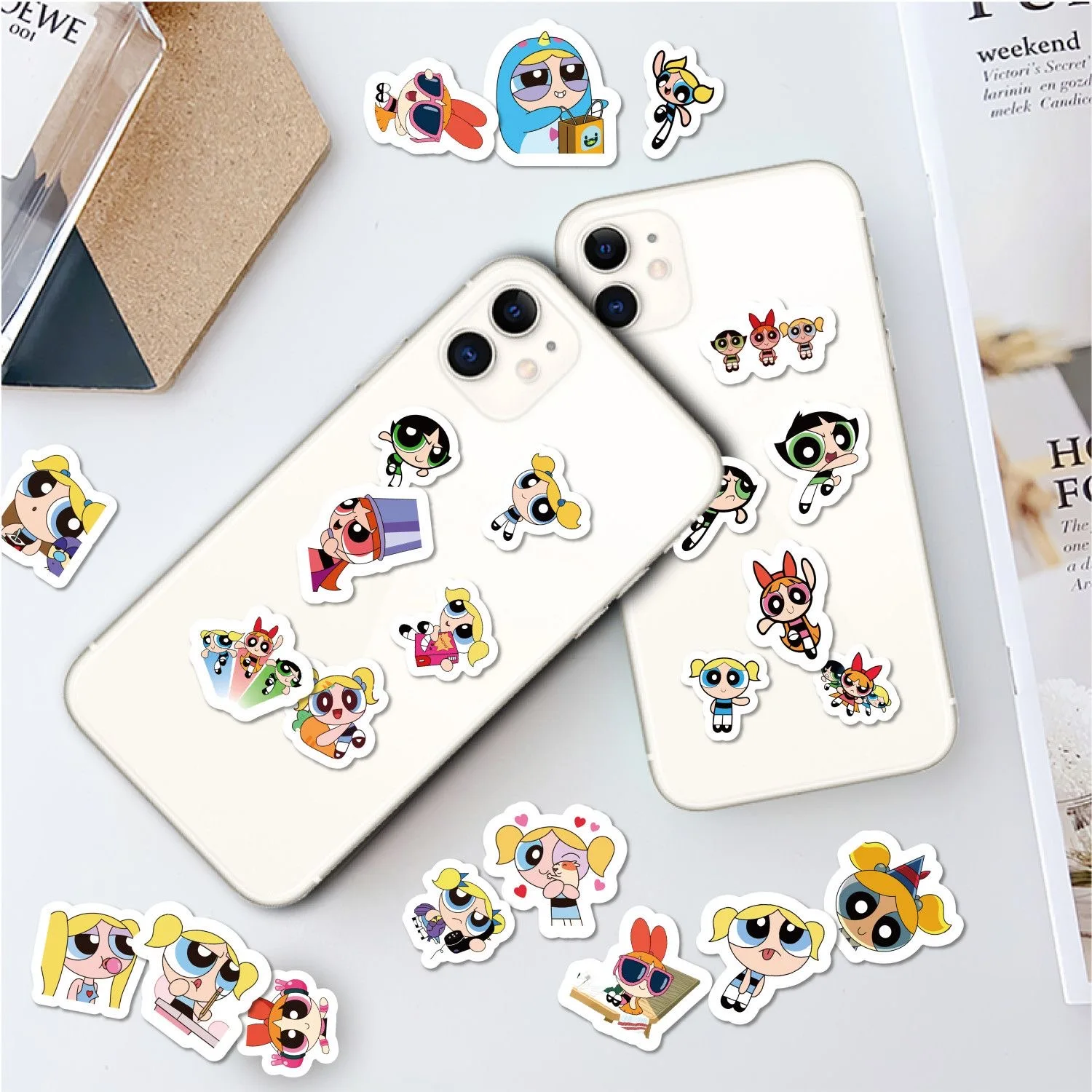 100pcs Powerpuff Girls Sticker - Kids Toys Bag 评论和价格