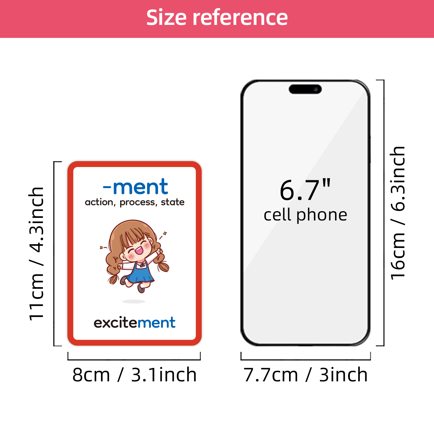 15pcs Double-Sided Prefixes an - Educational Flash Card 评论和价格