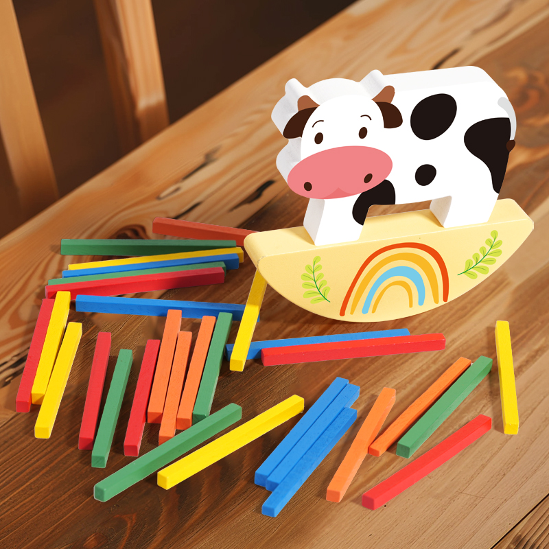 Wooden Animal Stacking Block G - Wooden Blocks Stacking 评论和价格