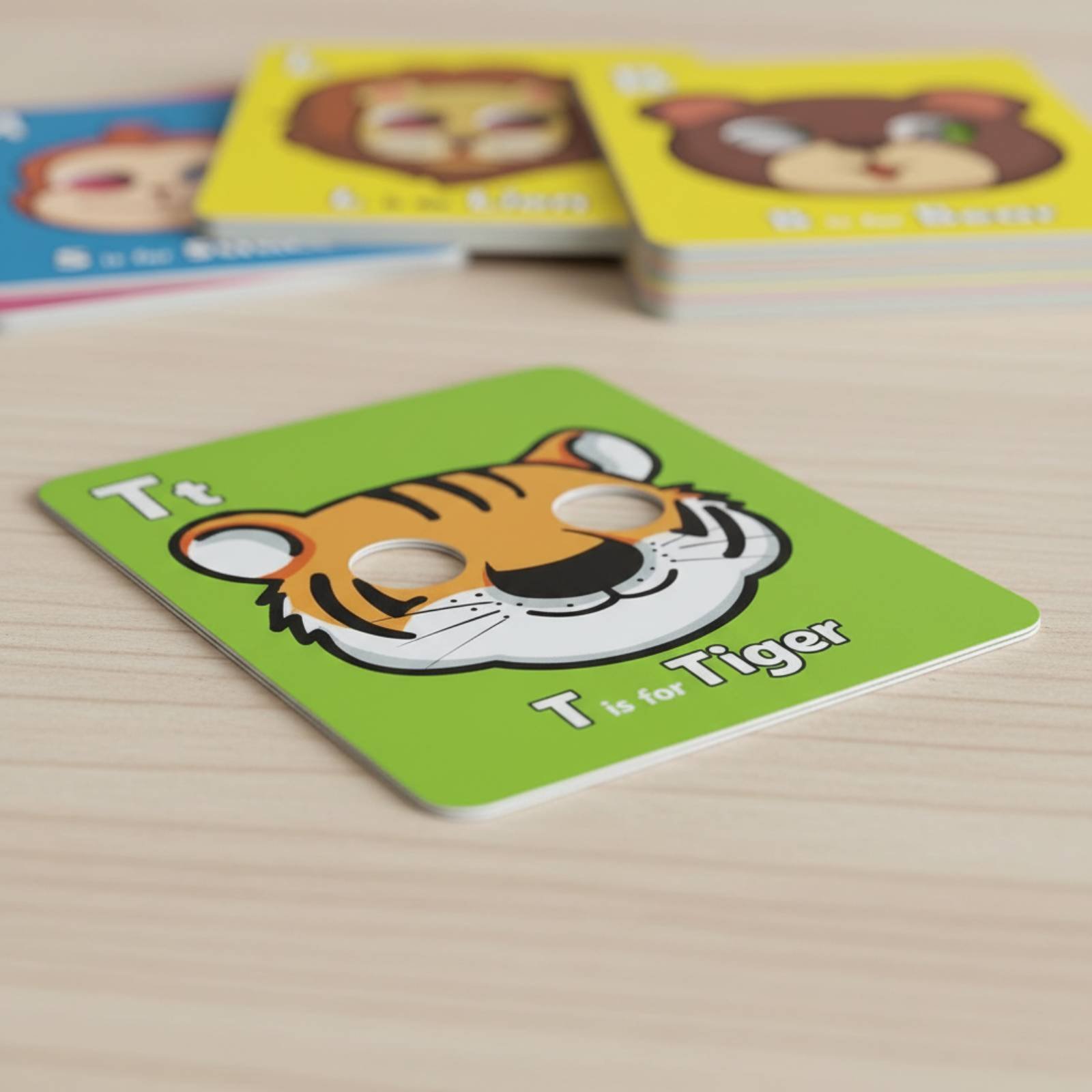 Creature Mask Flash Cards Inte - Educational Flash Card 评论和价格