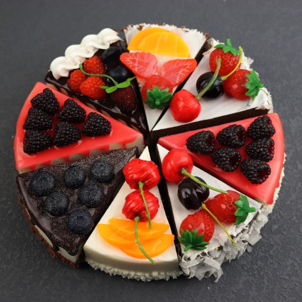Vivid Triangular Cake Simulati - Kids Toys Mall 评论和价格