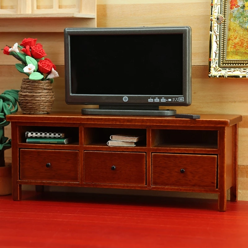 1/12 Doll House Cabinet Drawer - Kids Toys Drawers 评论和价格