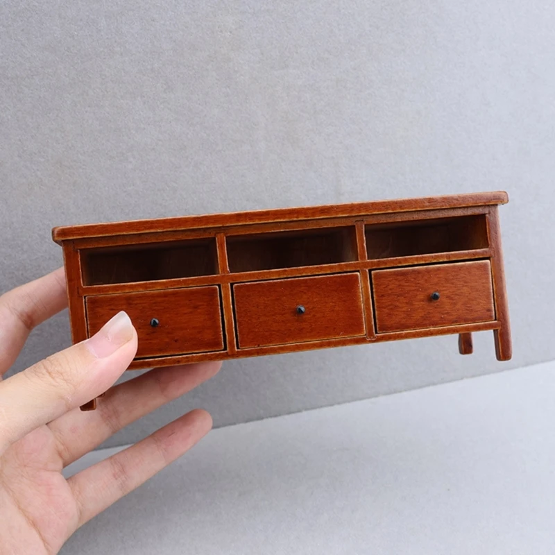 1/12 Doll House Cabinet Drawer - Kids Toys Drawers 评论和价格