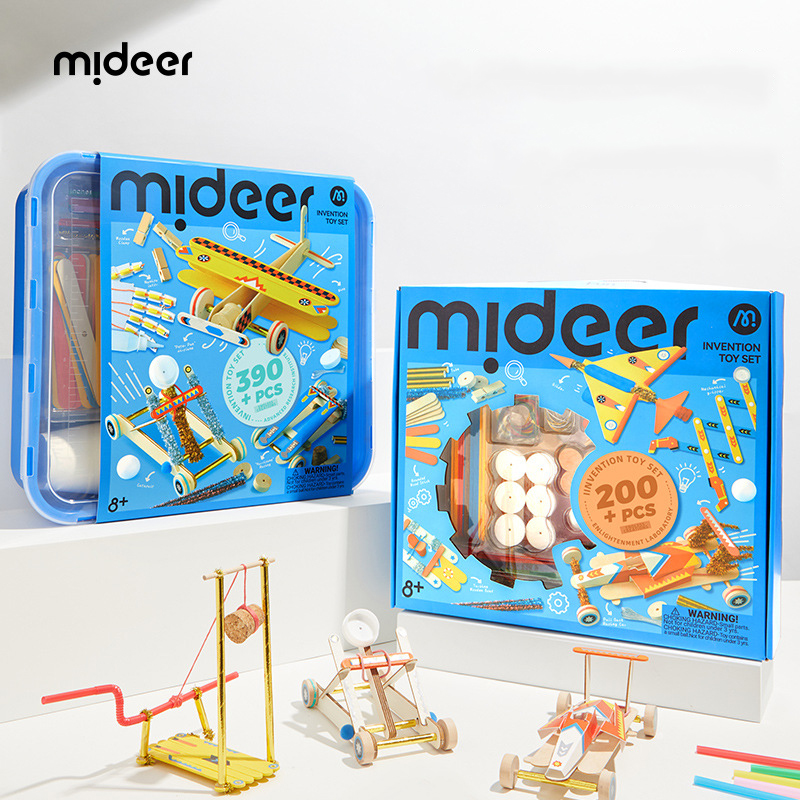 Mideer 200+ Pcs Invention Toy  - Kids Toys Under 200 评论和价格