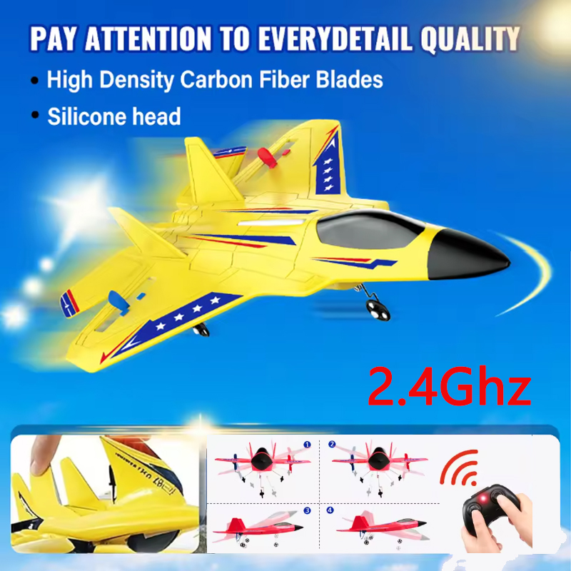 RC Plane KF803 2.4G With LED L - Kids Toys Under $20 评论和价格