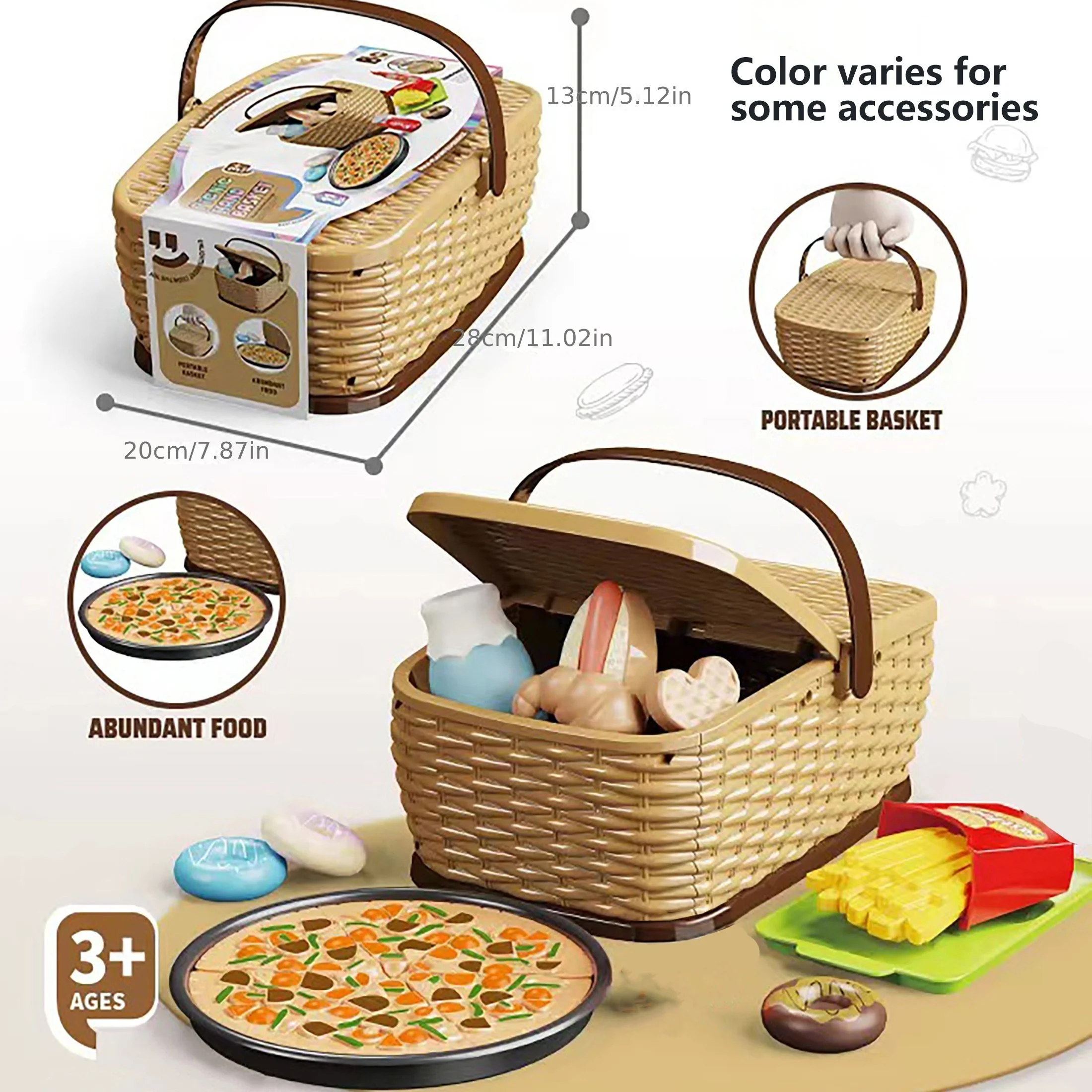 Pretend Play Simulation Kitche - Kids Toys Basket 评论和价格