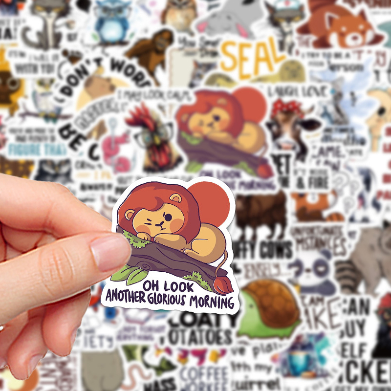 50PCS Funny Cartoon Graffiti S - Kids Toys Quotes 评论和价格