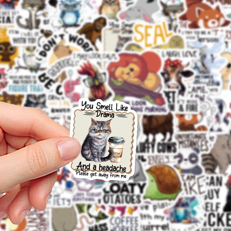 50PCS Funny Cartoon Graffiti S - Kids Toys Quotes 评论和价格