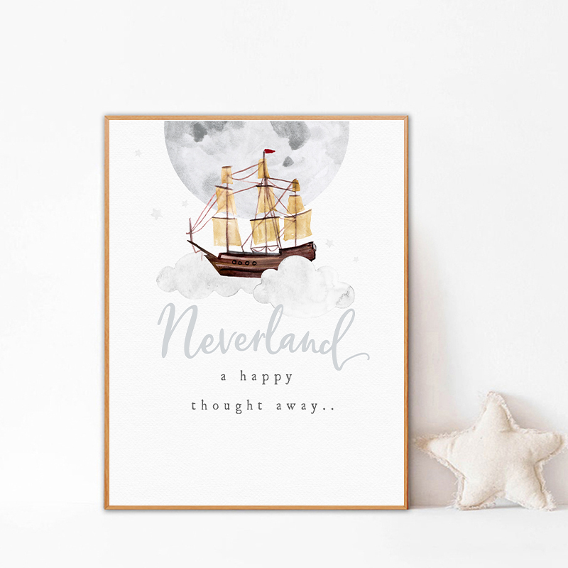 J.M. Barrie Quote Peter Pan Po - Kids Toys Quotes 评论和价格