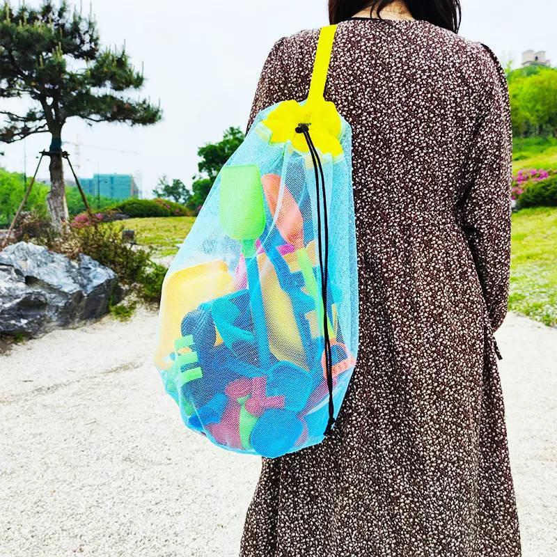 Large Capacity Portable Mesh B - Kids Toys Bag 评论和价格