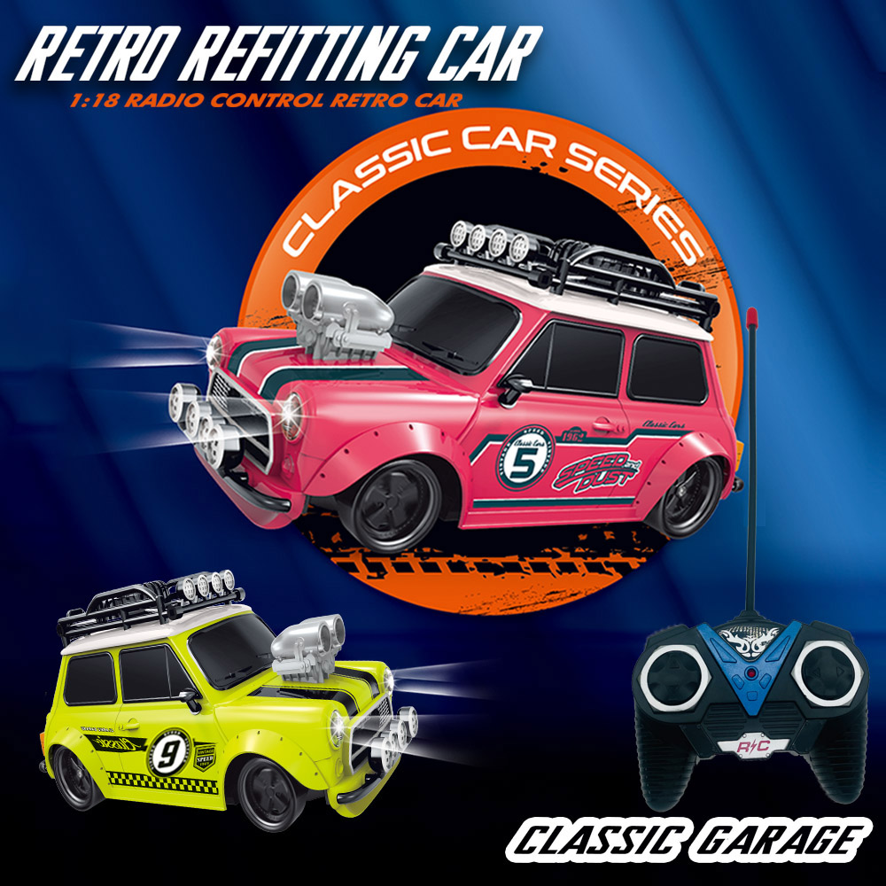 1:18 Retro Refitting MINI Car  - Kids' Toys Channel 评论和价格