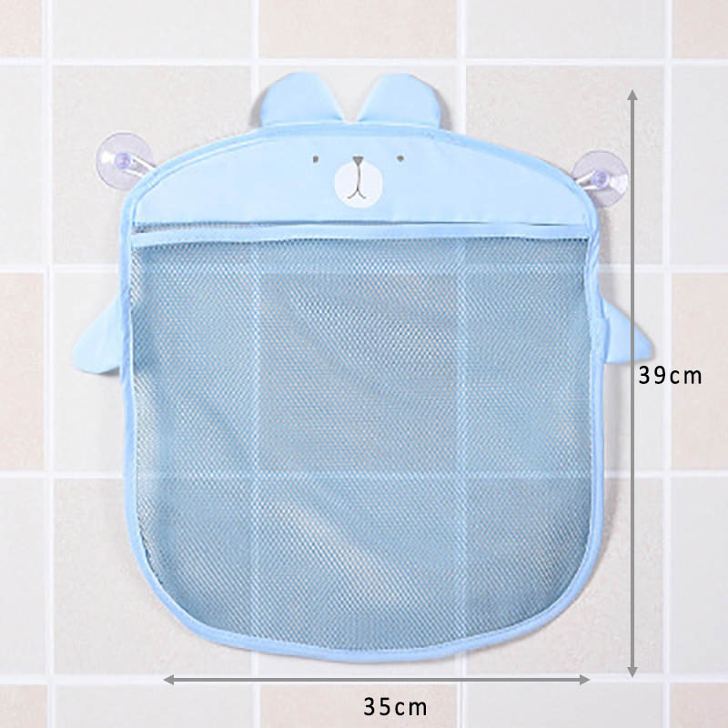Baby Bathroom Mesh Bag Sucker  - Kids Toys Basket 评论和价格