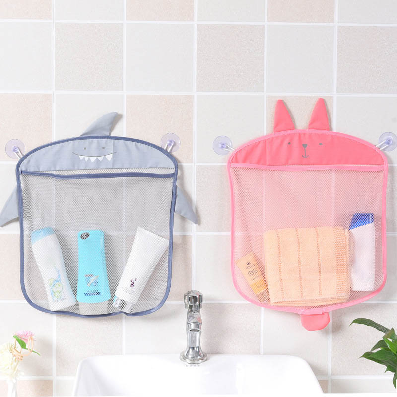 Baby Bathroom Mesh Bag Sucker  - Kids Toys Basket 评论和价格