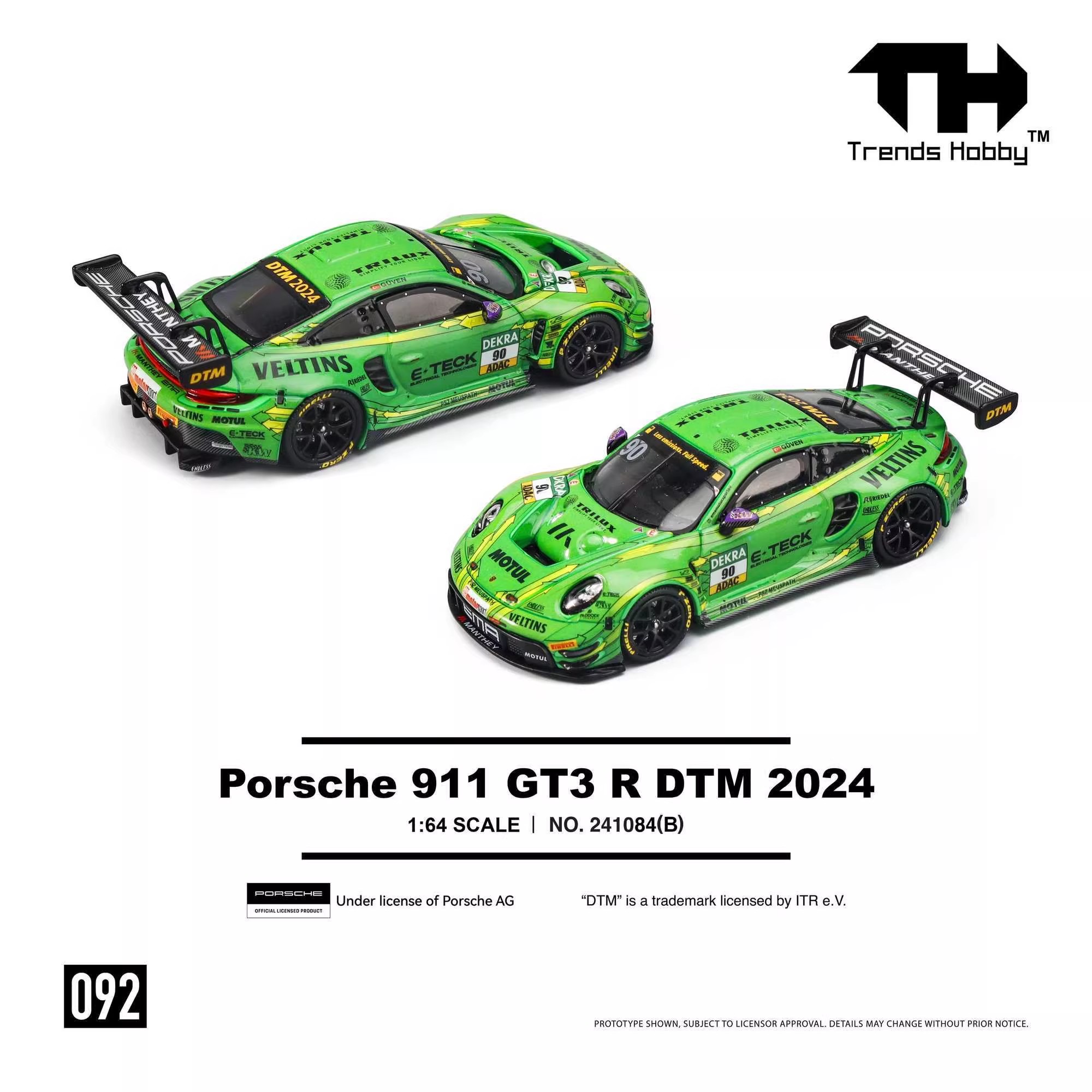 TH 1/64 Porsche 911 GT3 R LeMa - Kids Toys Kids Toys 评论和价格
