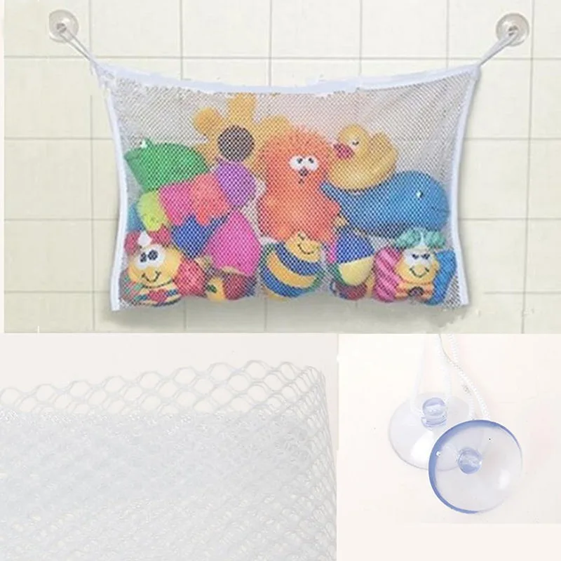 Baby Bathroom Mesh Bath Bag Ki - Kids Toys Basket 评论和价格