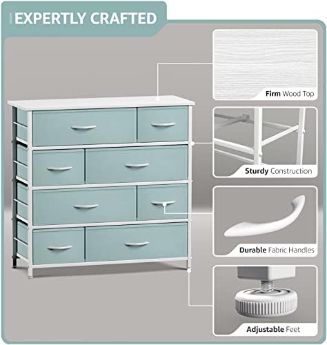 Dresser with 8 Drawers - Furni - Kids Toys Drawers 评论和价格