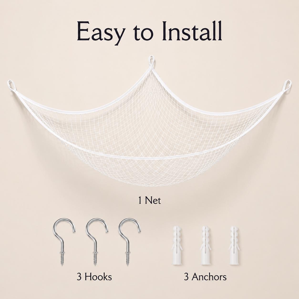 Mesh Toy Storage Hammock Hangi - Kids Toys Kids Toys 评论和价格