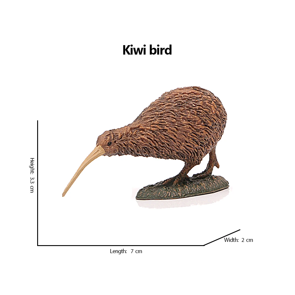Kiwi Bird Jungle Animals Figur - Kids Toys Under 200 评论和价格