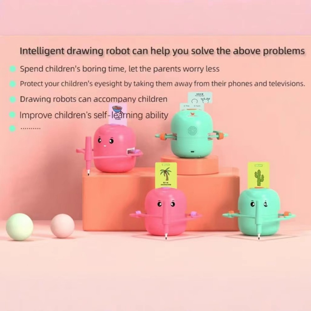 Drawing Robot for Kids Interac - Kids Toys Kids Toys 评论和价格