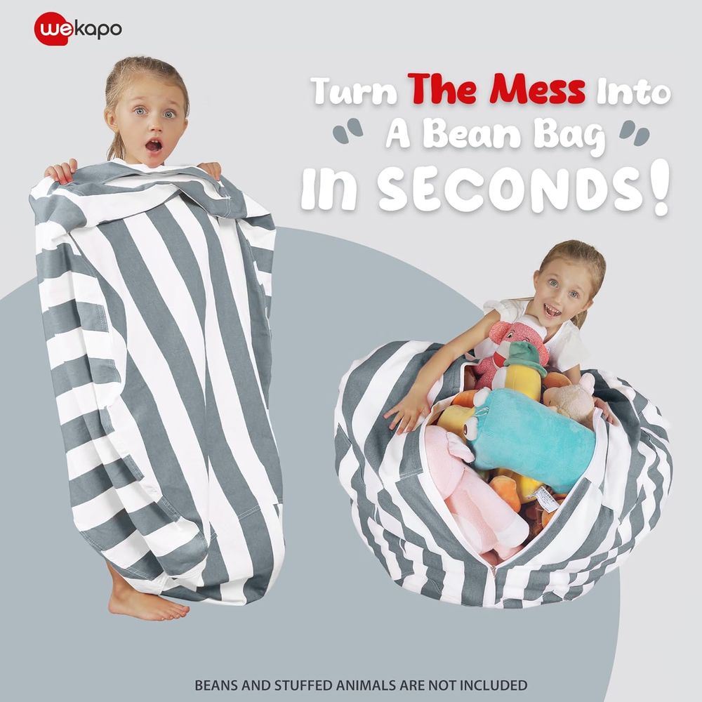 Animal Storage Bean Bag Chair  - Kids Toys Kids Toys 评论和价格