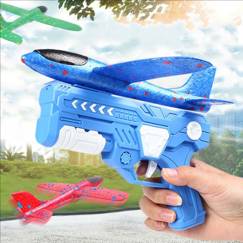 Glowing Foam Aircraft 10M Laun - Catapult Launcher Toy 评论和价格