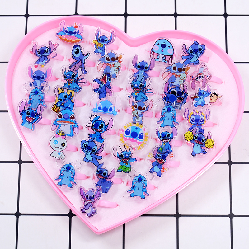 Stitch Acrylic Ring 10/20pcs K - Kids Toys Usa 评论和价格